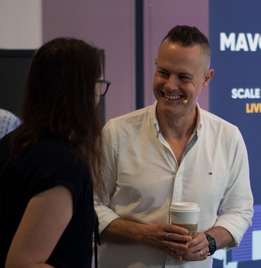 Troy Dean with Friends